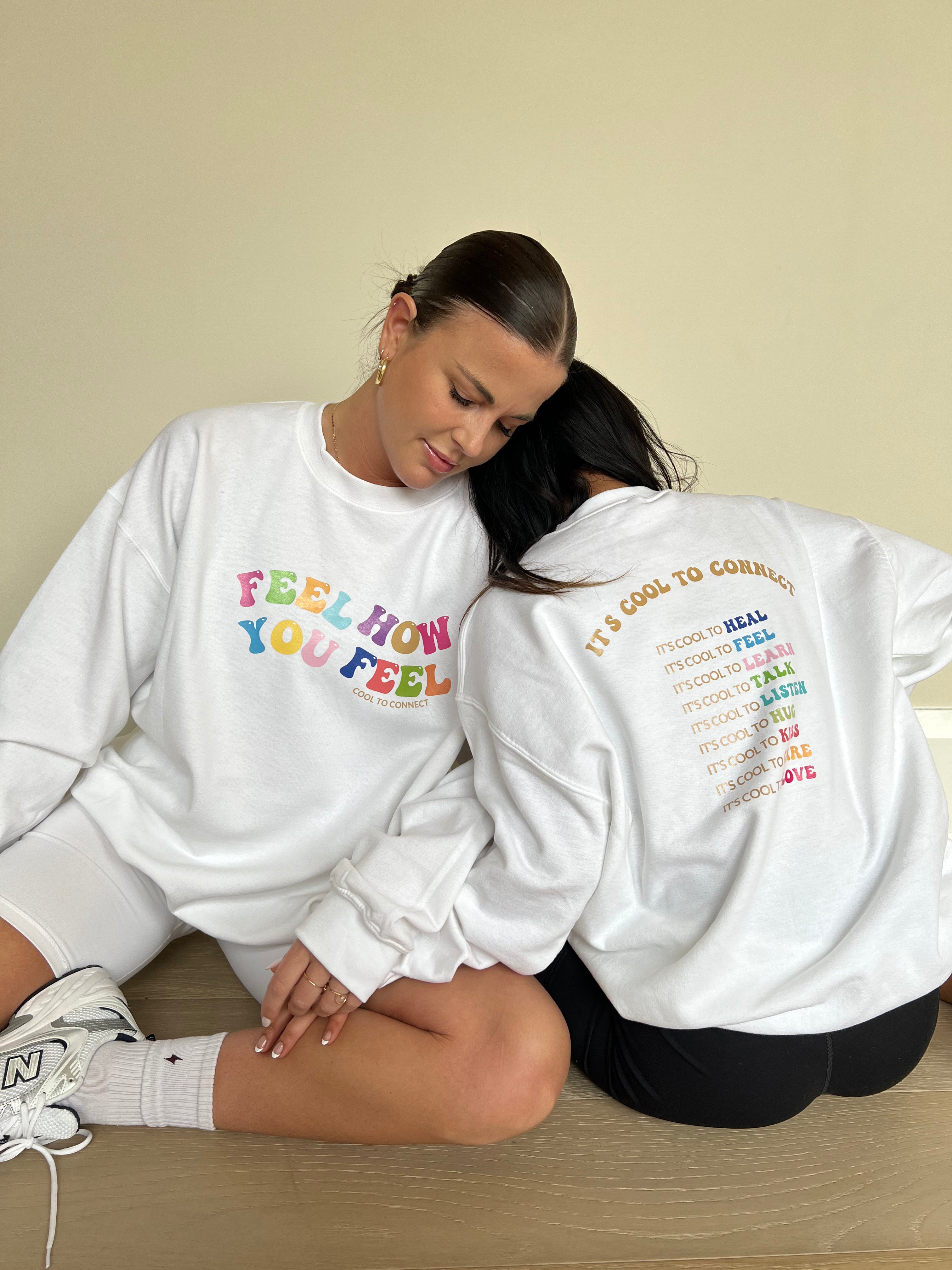 Connect sales crewneck sweatshirt